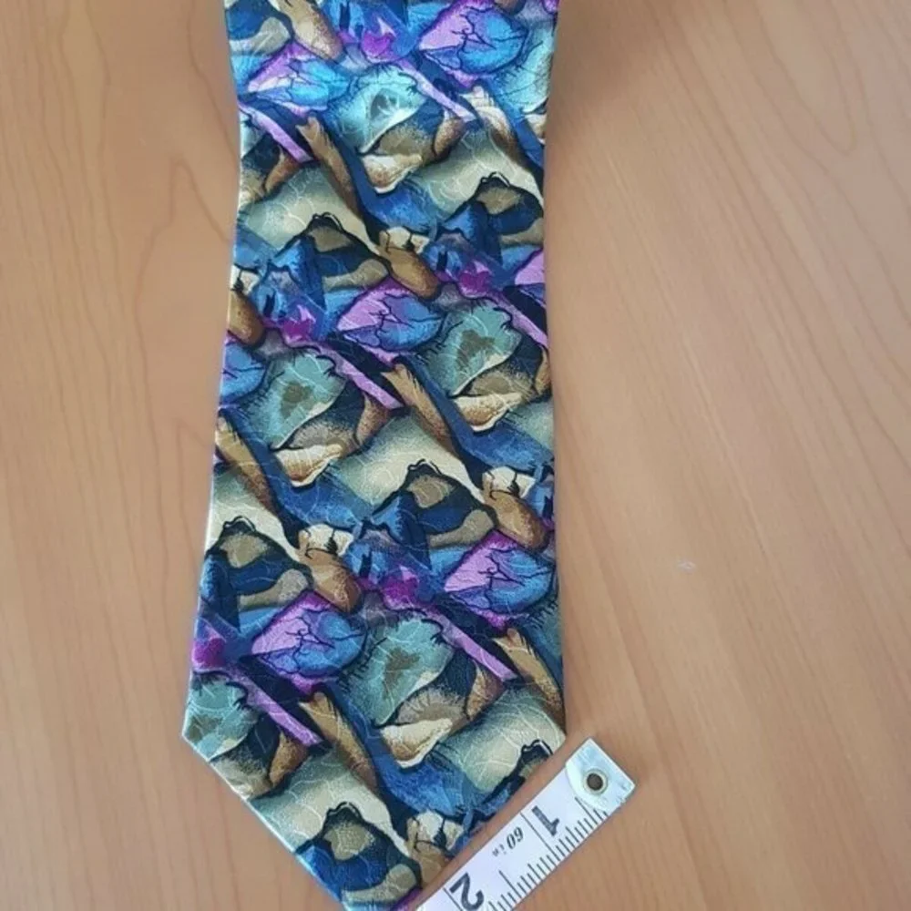 Cocktail Collection Neck Tie Mens 100% Silk 57″(144cm) Classic Wide 4